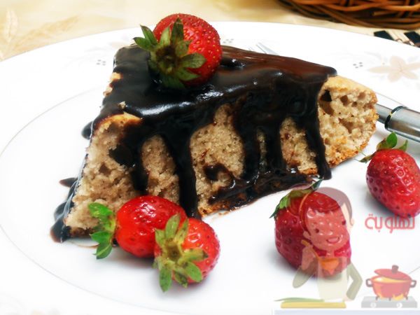 كيكة الفراولة