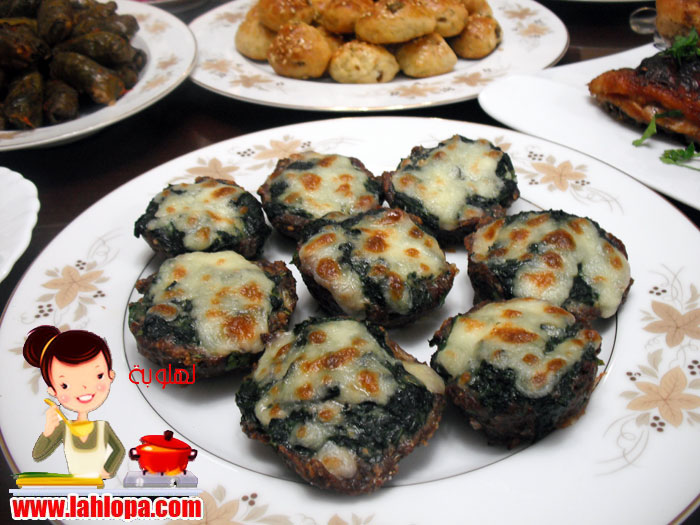 كفتة بالسبانخ