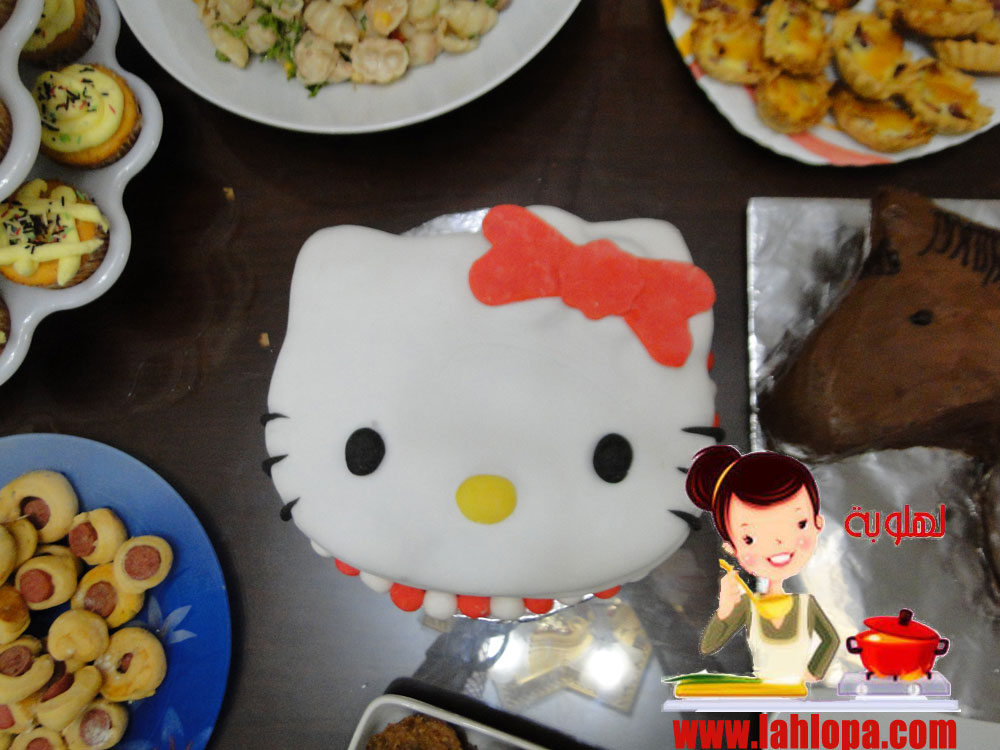 حلويات ومقبلات عيد ميلاد بنتى الرابع